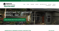Desktop Screenshot of midwestsidinginc.com